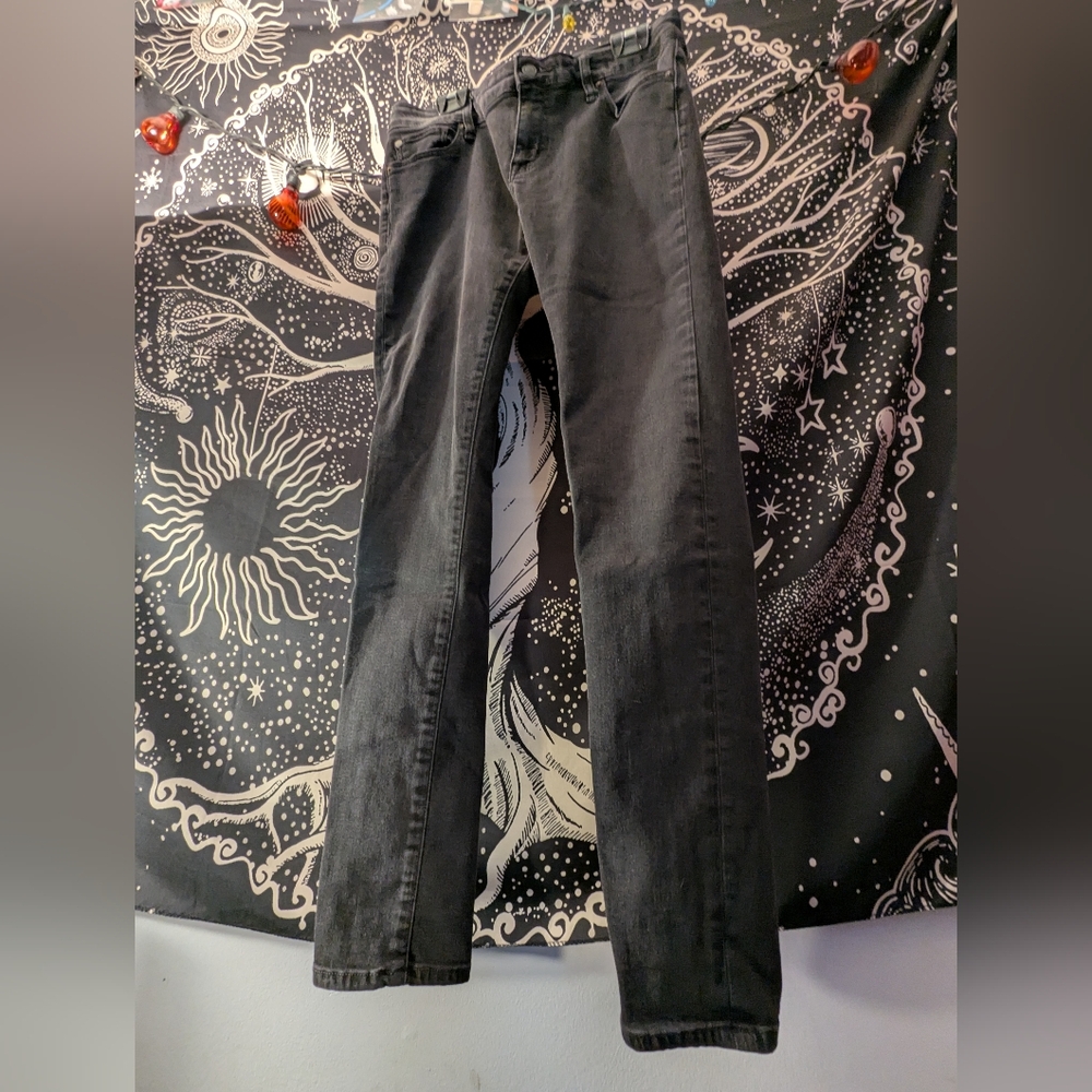 Ralph Lauren Denim & Supply Morgan Black Skinny Jeans Size 30 (Fits 30-32)